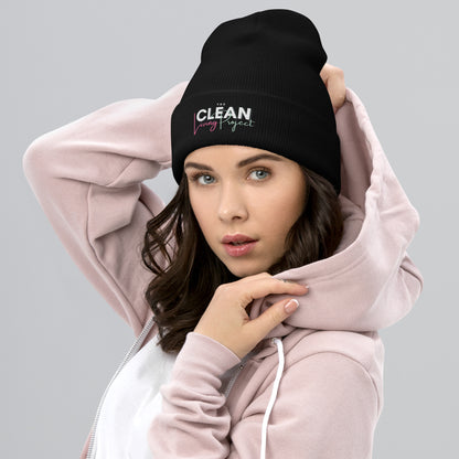 The Clean Living Project Cuffed Beanie