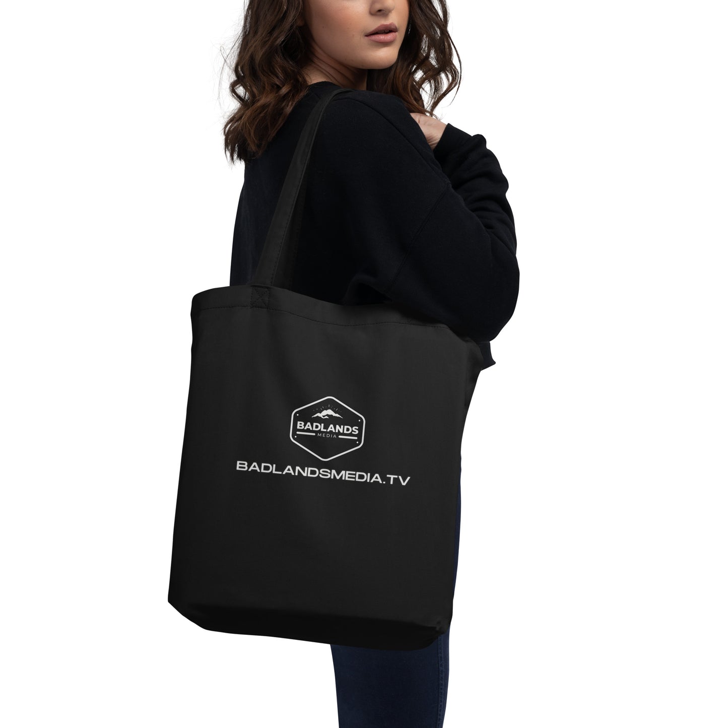 Defected Eco Tote Bag (black)