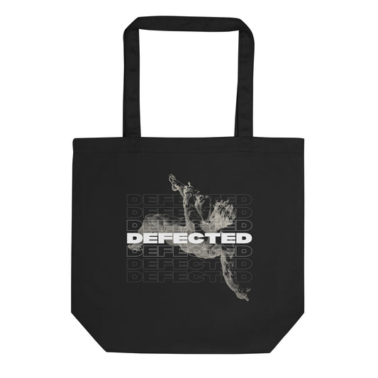 Defected Eco Tote Bag (black)