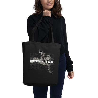 Defected Eco Tote Bag (black)