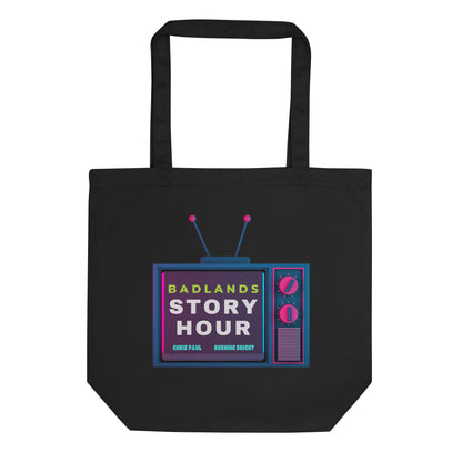 Badlands Story Hour Eco Tote Bag (black)