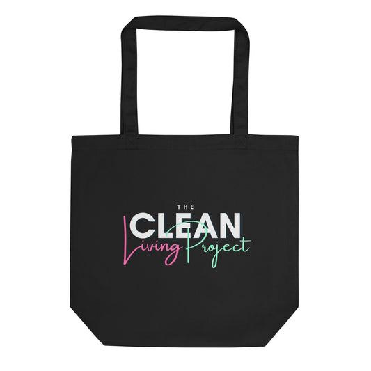 The Clean Living Project Logo Eco Tote Bag