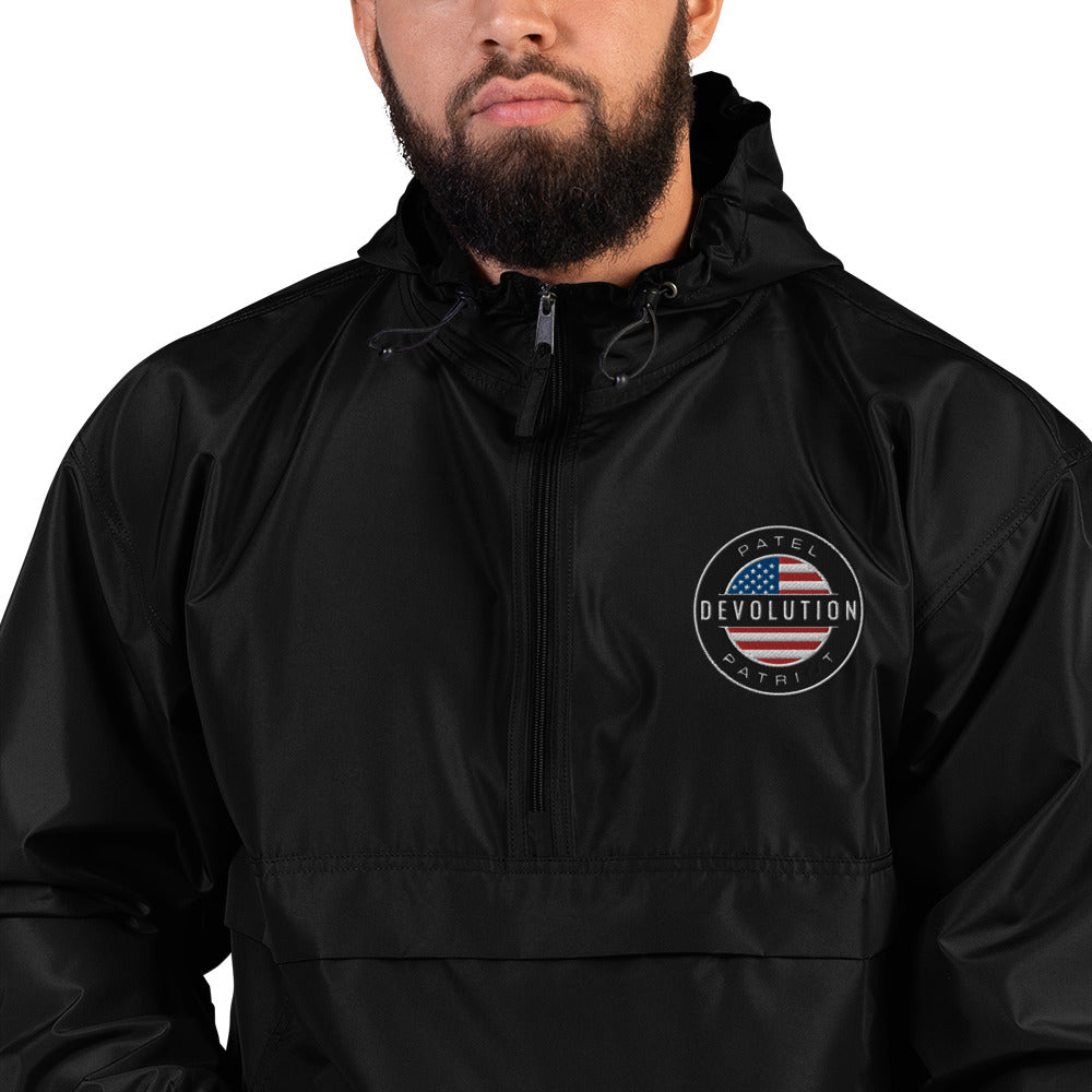 Devolution Circle Embroidered Champion Packable Jacket