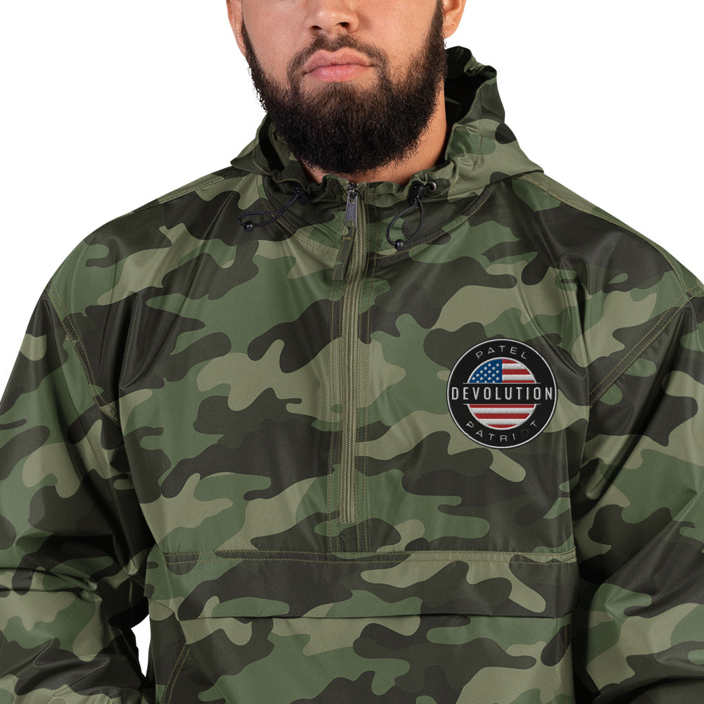 Devolution Circle Embroidered Champion Packable Jacket