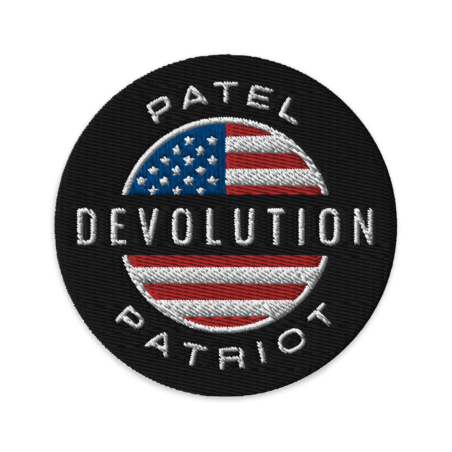 Devolution Circle Embroidered Patch