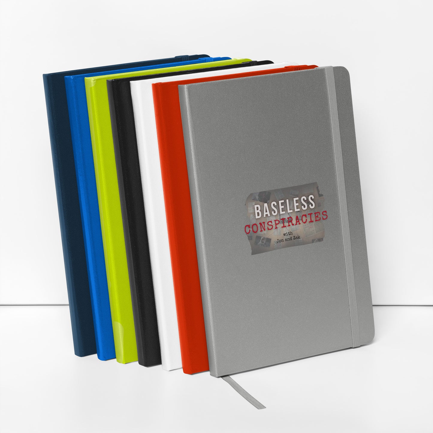 Baseless Conspiracies Hardcover bound notebook