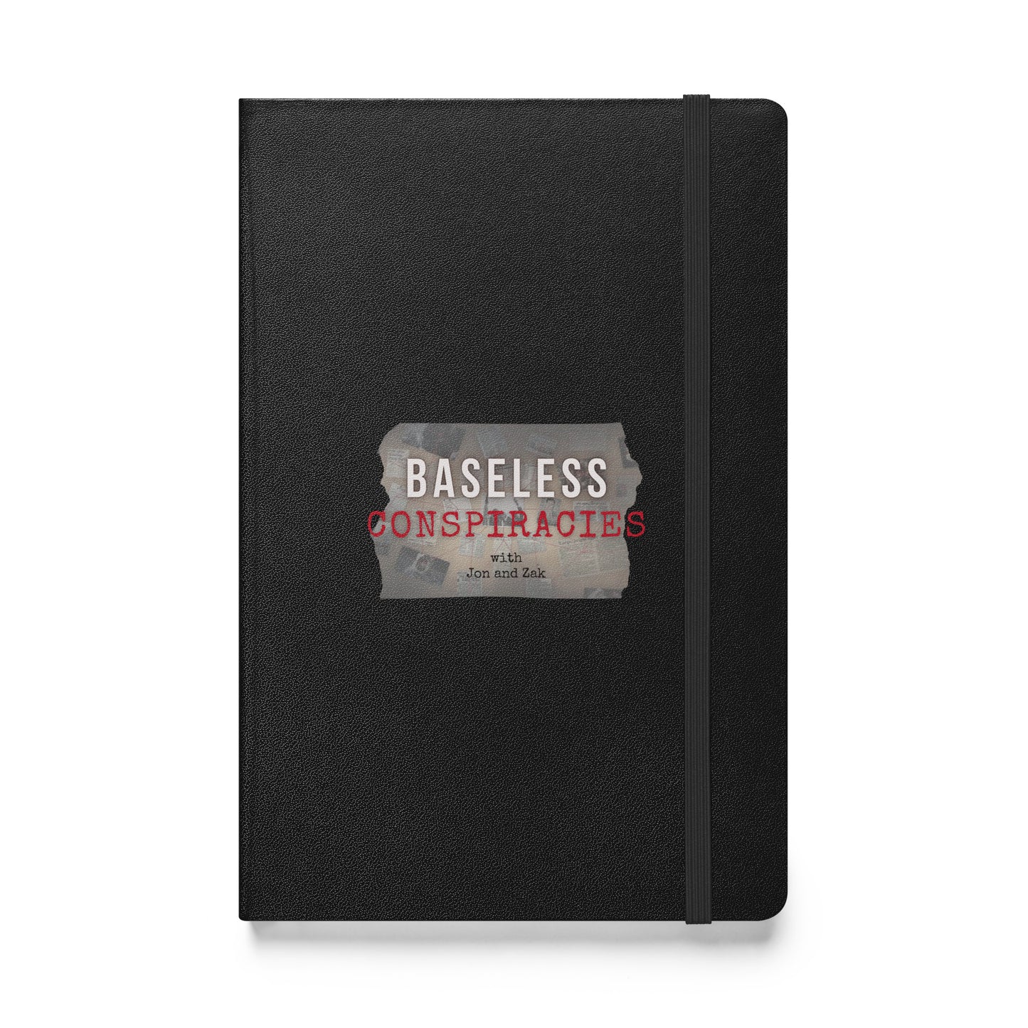 Baseless Conspiracies Hardcover bound notebook