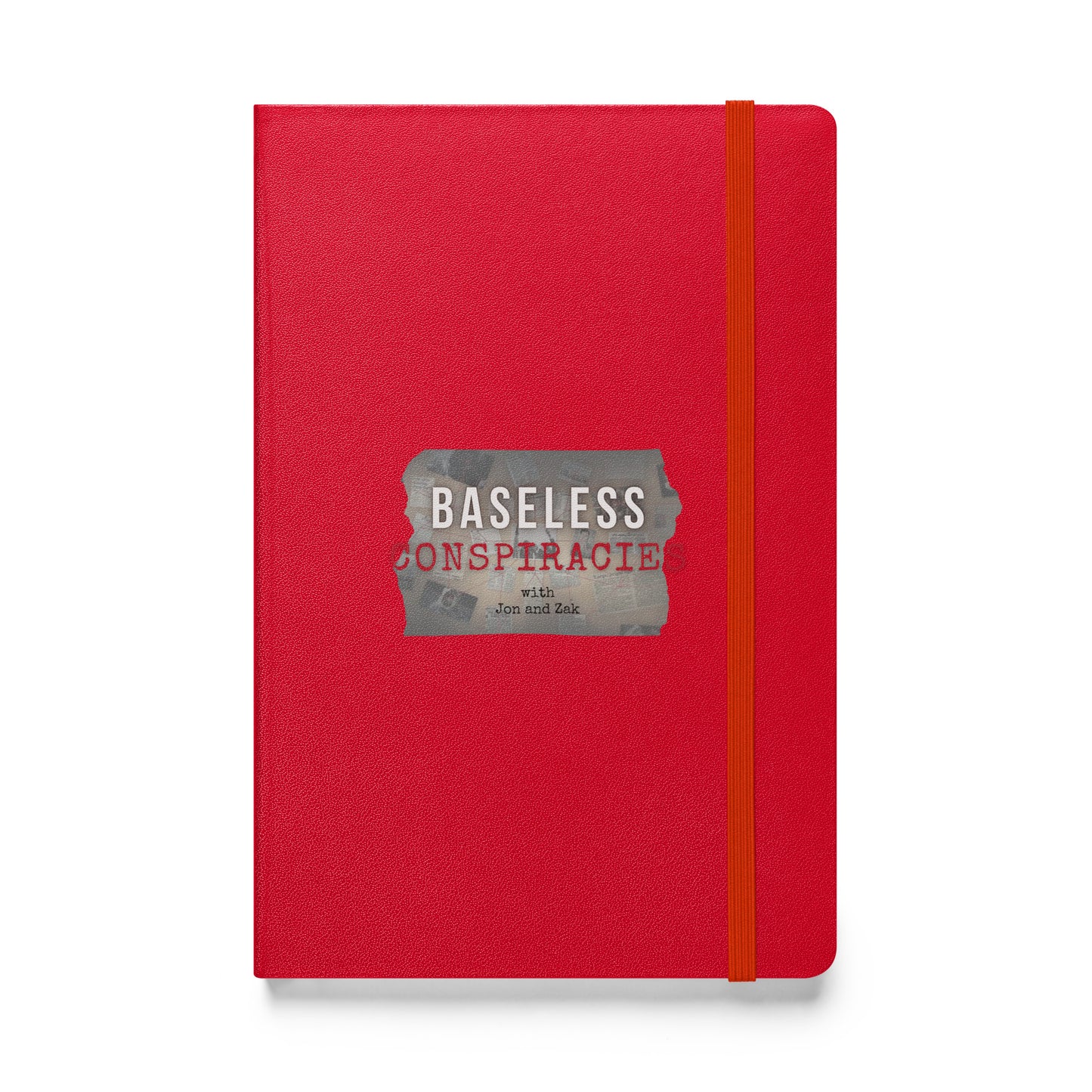 Baseless Conspiracies Hardcover bound notebook