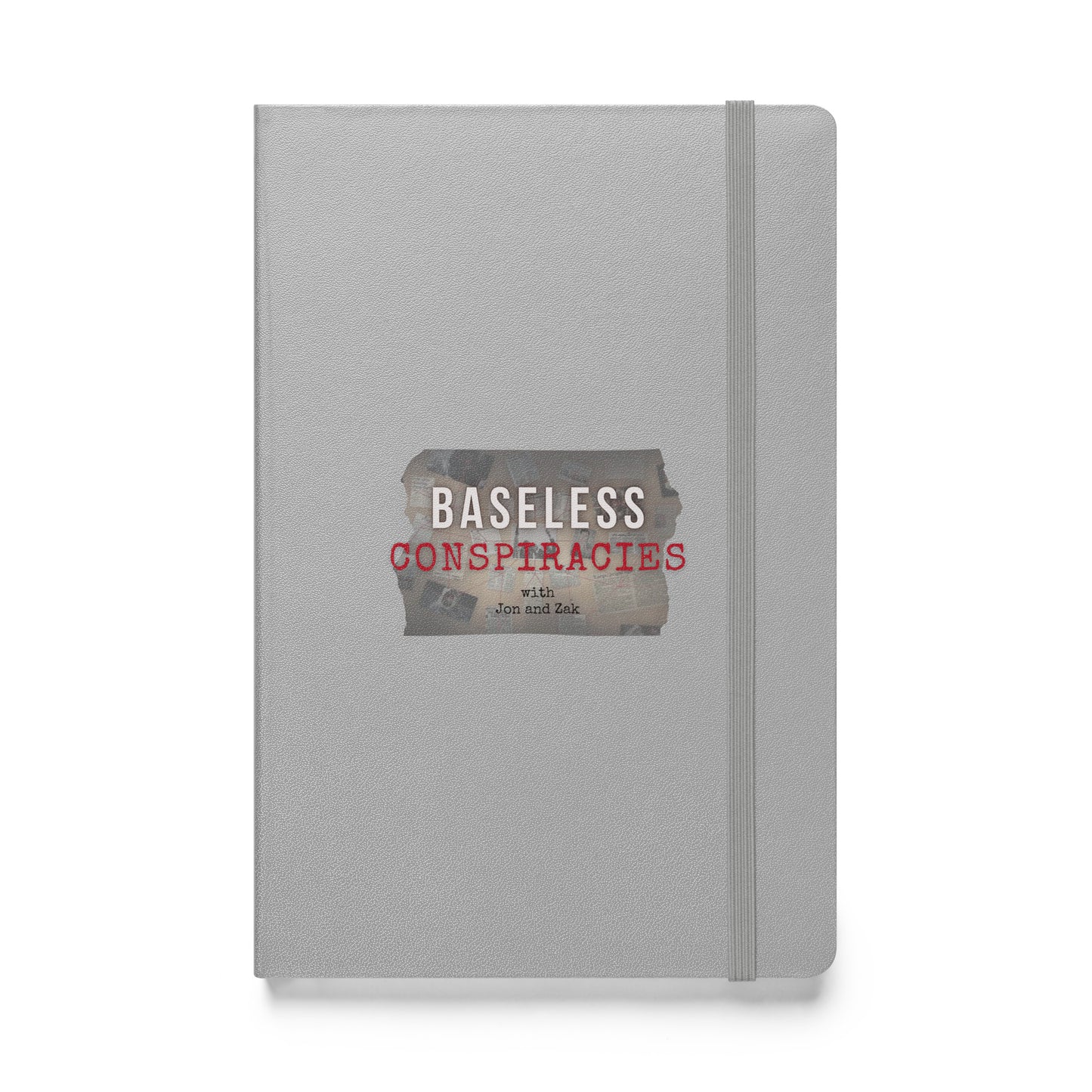 Baseless Conspiracies Hardcover bound notebook