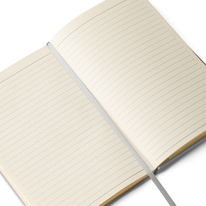 Badlands Hardcover bound notebook (red/blk logo)