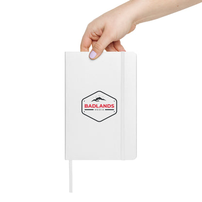 Badlands Hardcover bound notebook (red/blk logo)