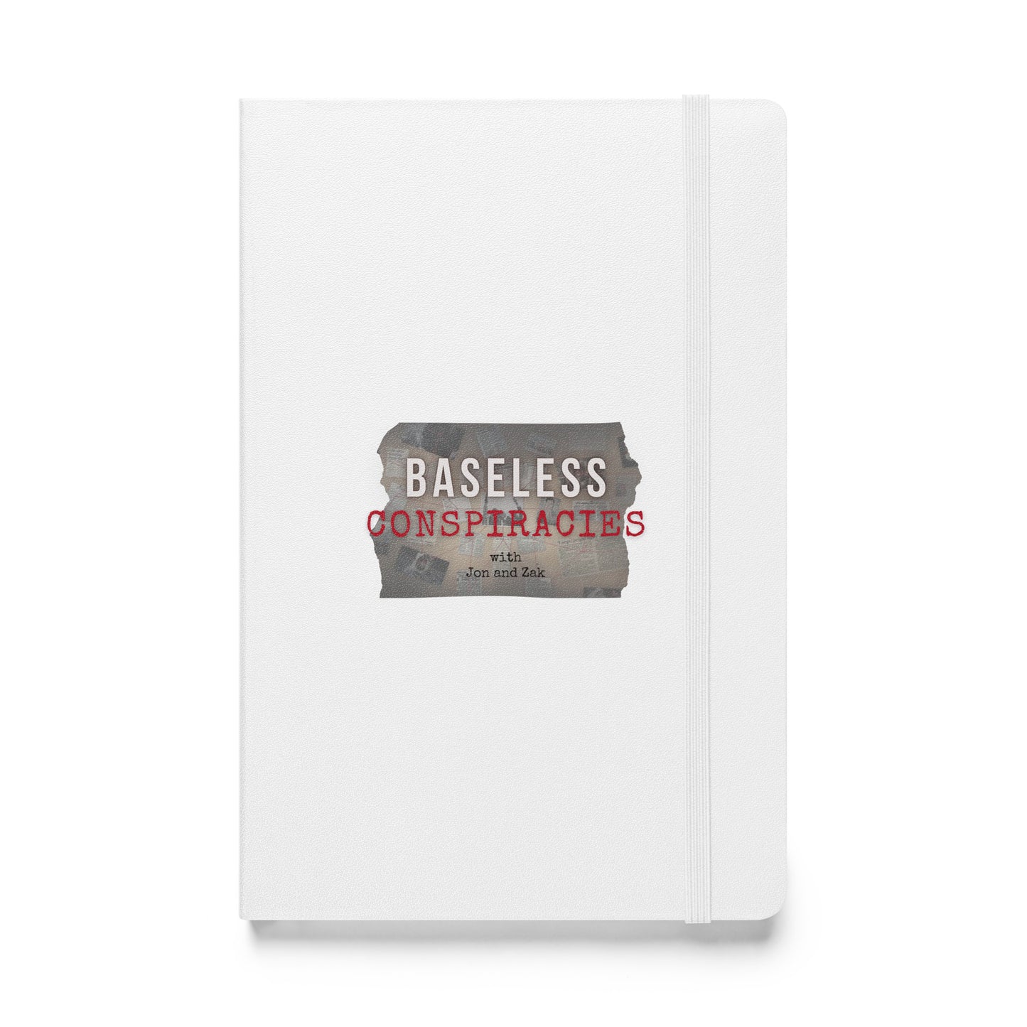 Baseless Conspiracies Hardcover bound notebook