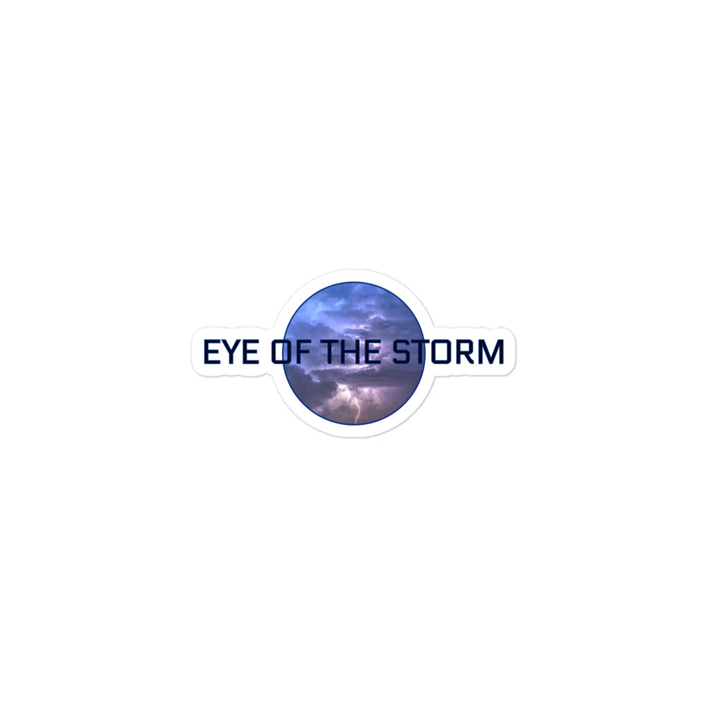 Eye of the Storm Bubble-free stickers