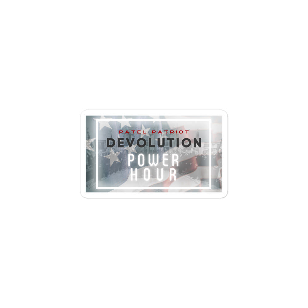 Devolution Power Hour Bubble-free stickers