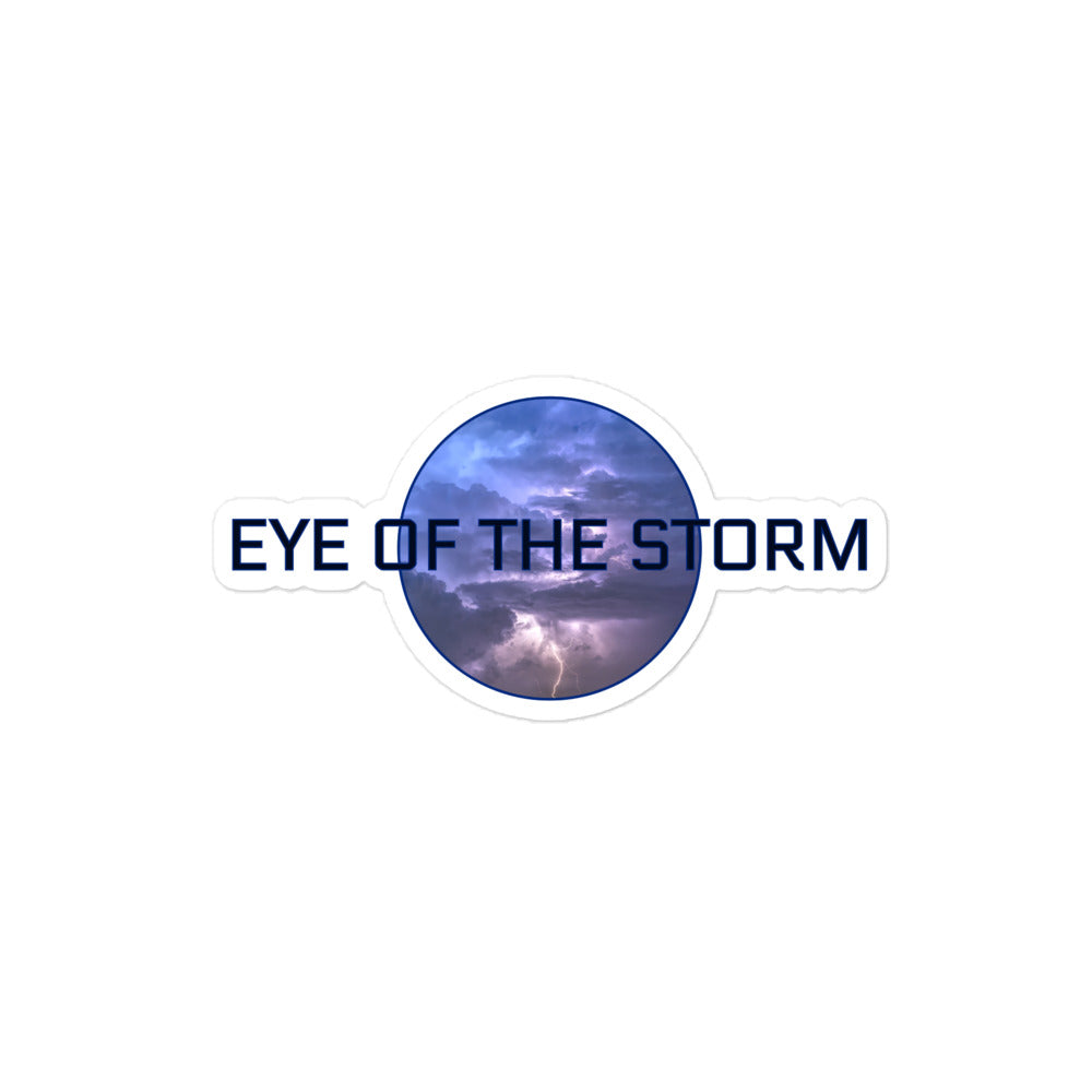 Eye of the Storm Bubble-free stickers