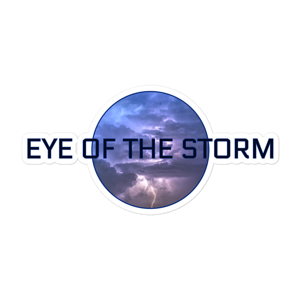 Eye of the Storm Bubble-free stickers