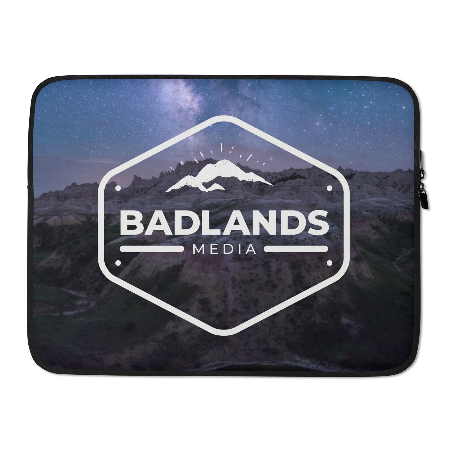 Badlands Laptop Sleeve in midnight nebula (2 sizes)