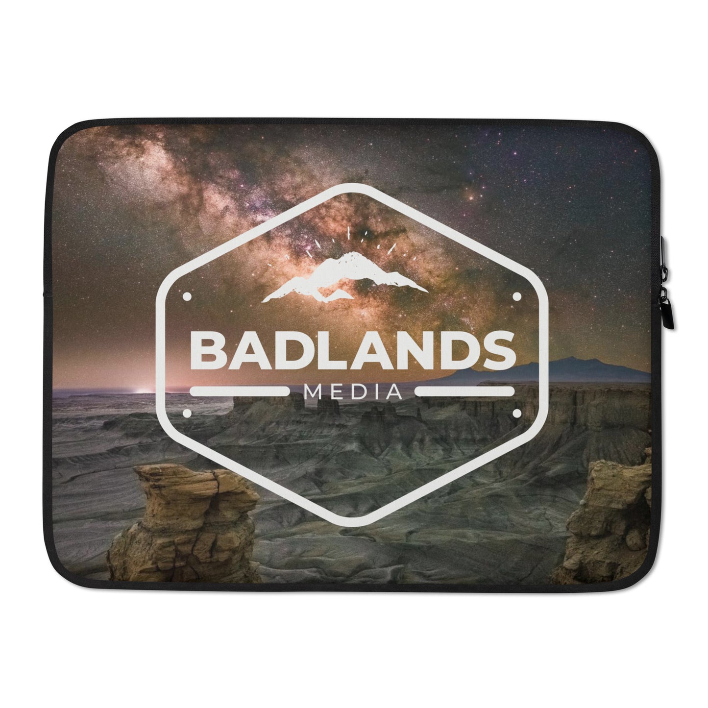 Badlands Laptop Sleeve in desert nebula (2 sizes)