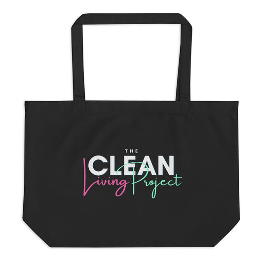 The Clean Living Project Large Organic Tote Bag