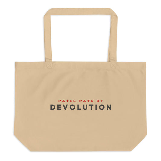 Devolution Large organic tote bag (natural)