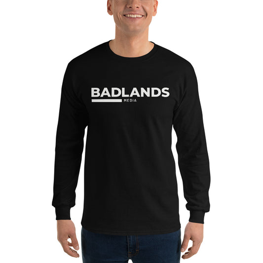 Badlands Unisex Long Sleeve T-Shirt (white logo)