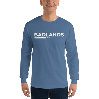 Badlands Unisex Long Sleeve T-Shirt (white logo)