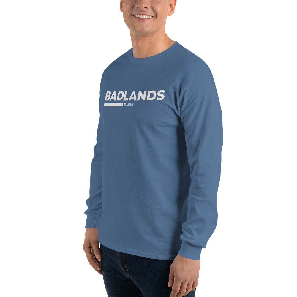 Badlands Unisex Long Sleeve T-Shirt (white logo)