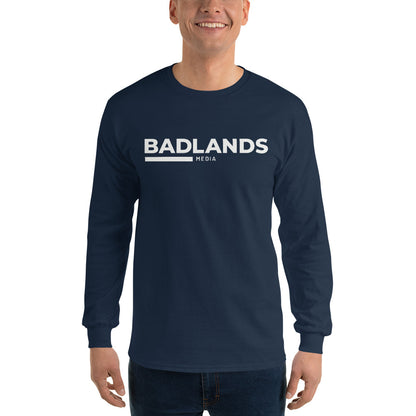 Badlands Unisex Long Sleeve T-Shirt (white logo)