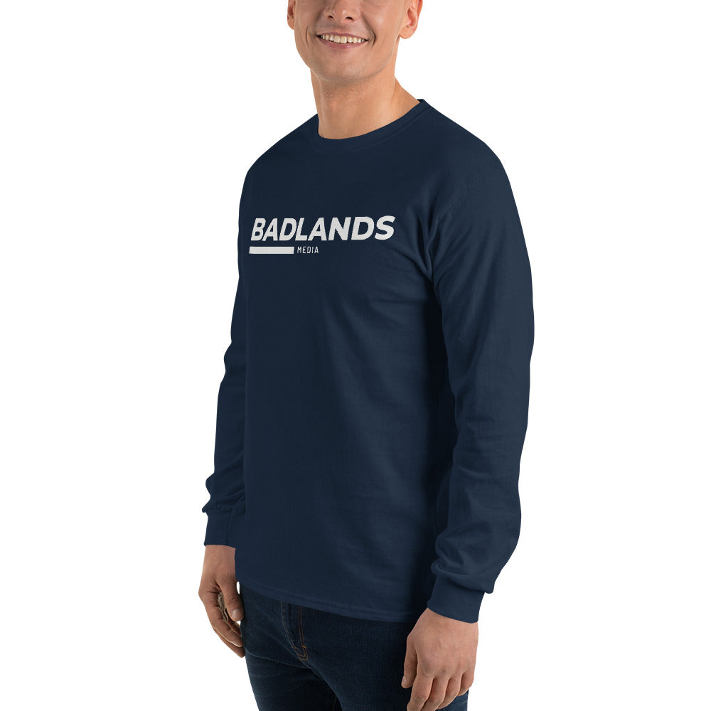 Badlands Unisex Long Sleeve T-Shirt (white logo)