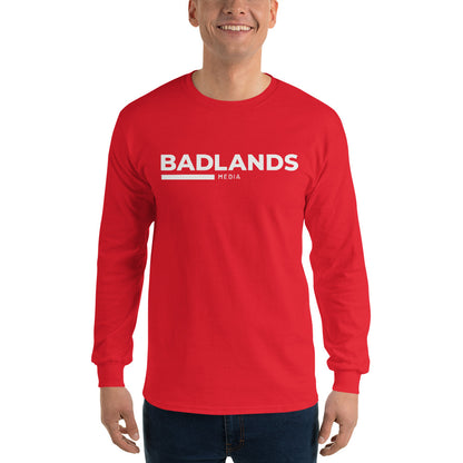 Badlands Unisex Long Sleeve T-Shirt (white logo)