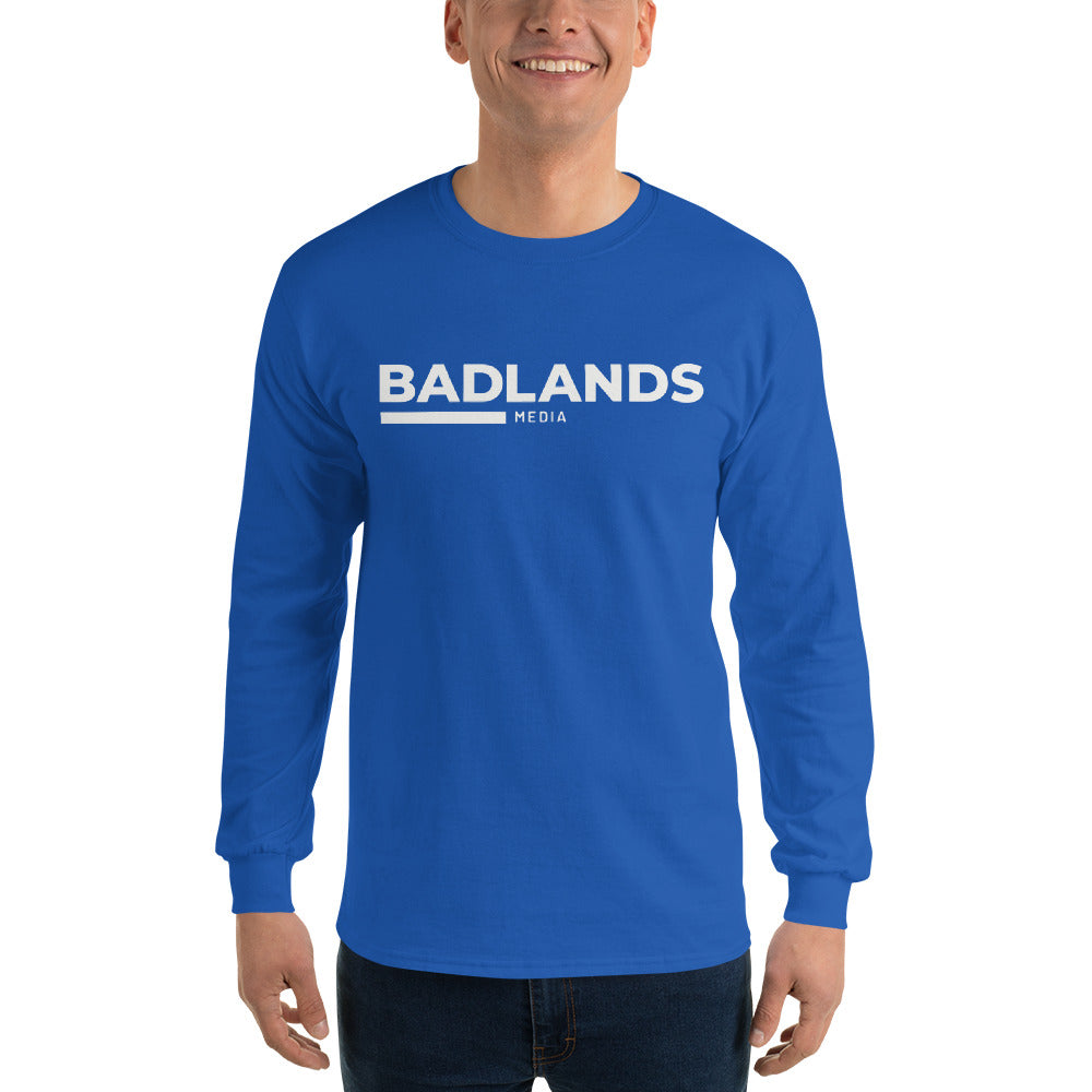 Badlands Unisex Long Sleeve T-Shirt (white logo)