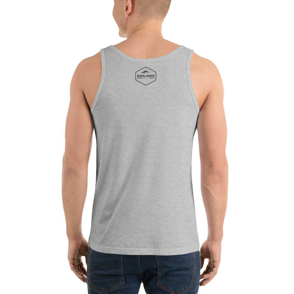 The Liberty Den Men's Tank Top (dark logo)