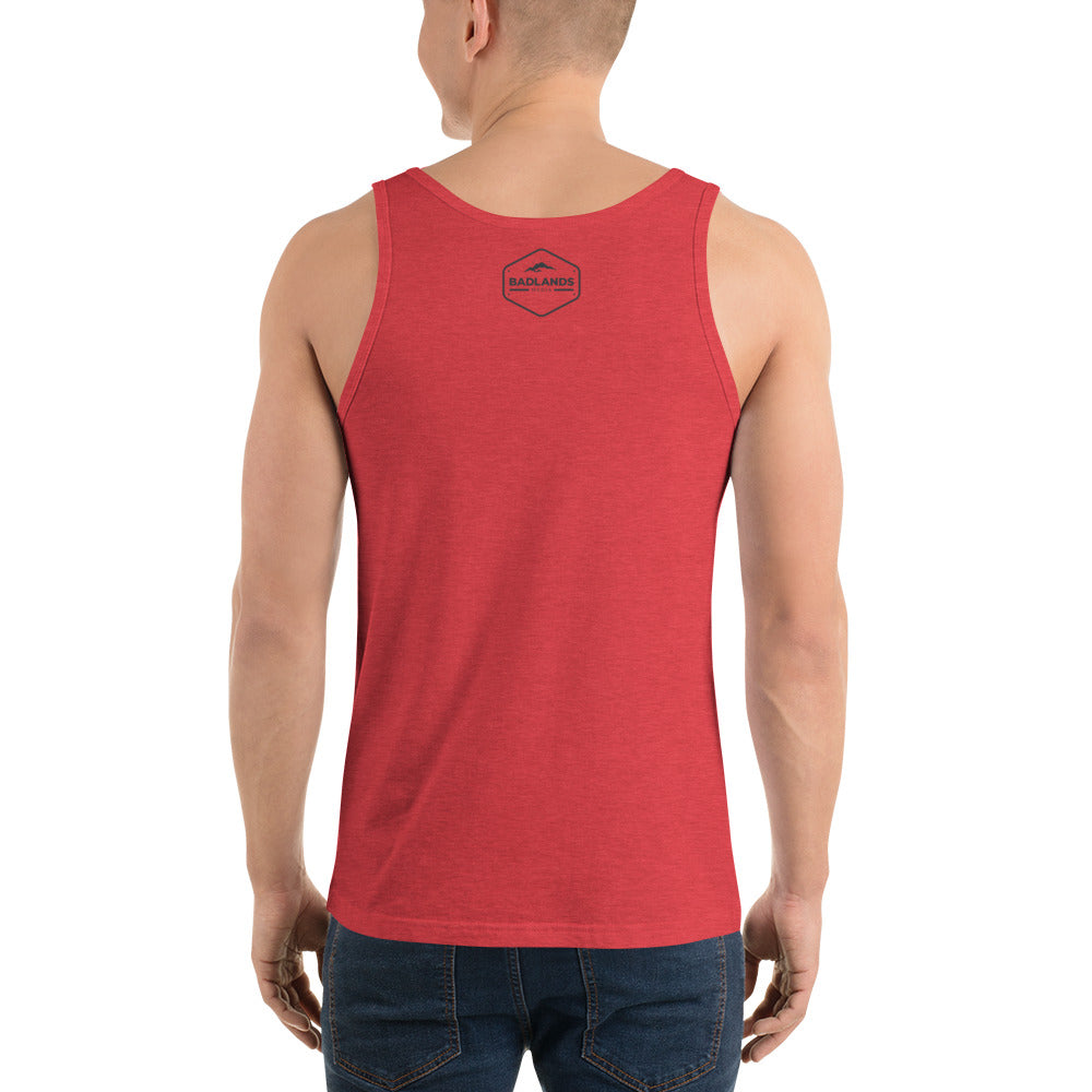 The Liberty Den Men's Tank Top (dark logo)