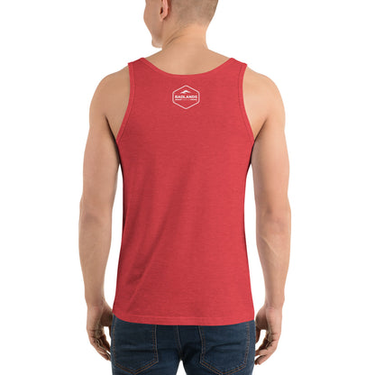 The Liberty Den Men's Tank Top (light logo)