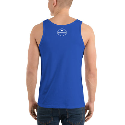 The Liberty Den Men's Tank Top (light logo)