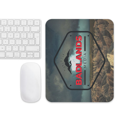 Badlands Mouse Pad in storm