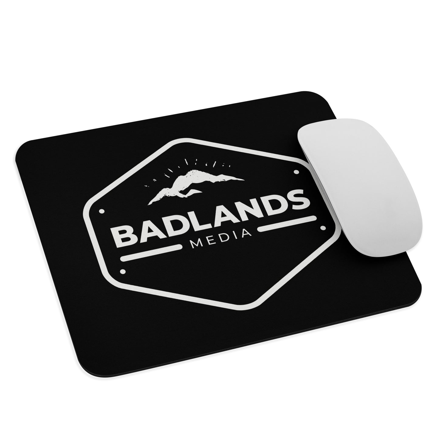 Badlands Mouse Pad in black