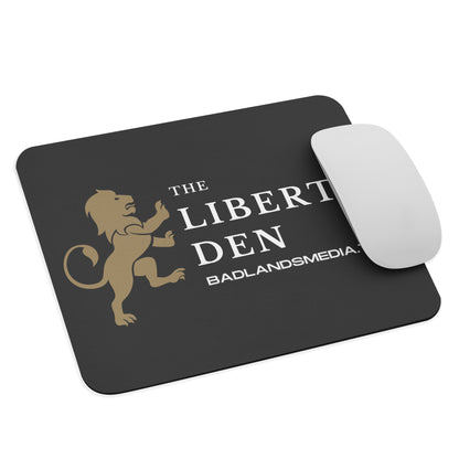 The Liberty Den Mouse Pad (charcoal)