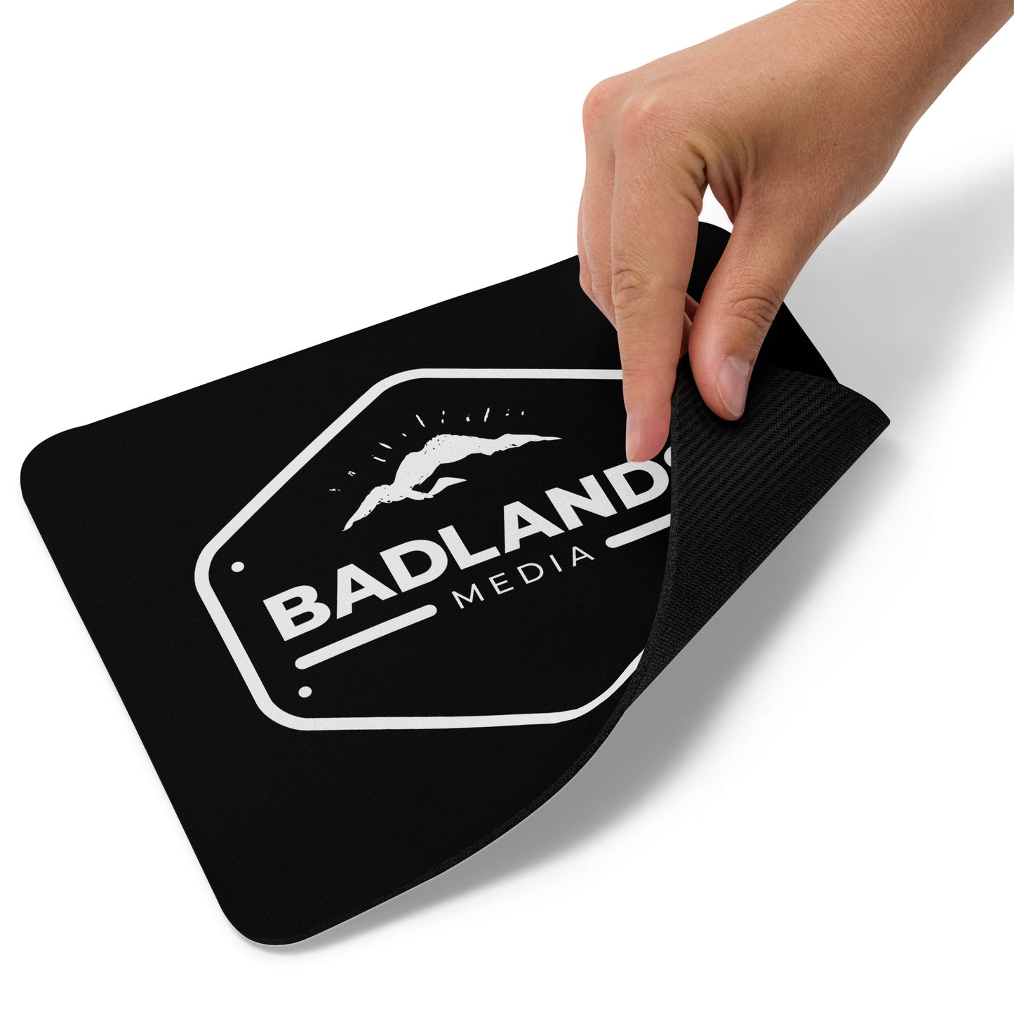 Badlands Mouse Pad in black