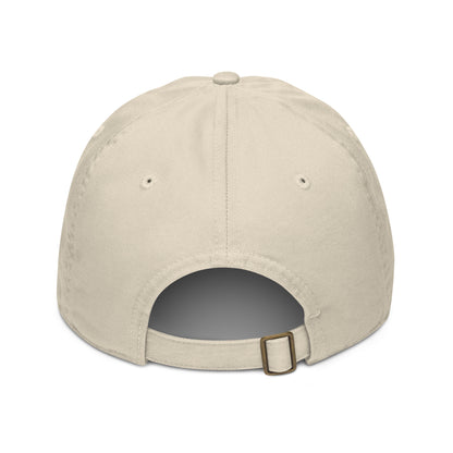 Devolution Organic dad hat (dark logo)