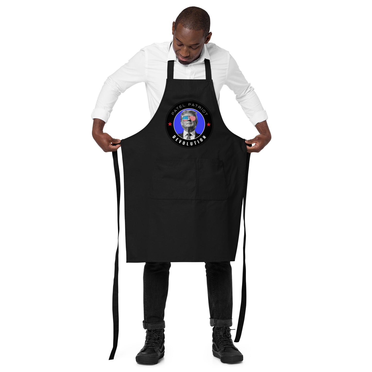 Trump Devolution Organic cotton apron