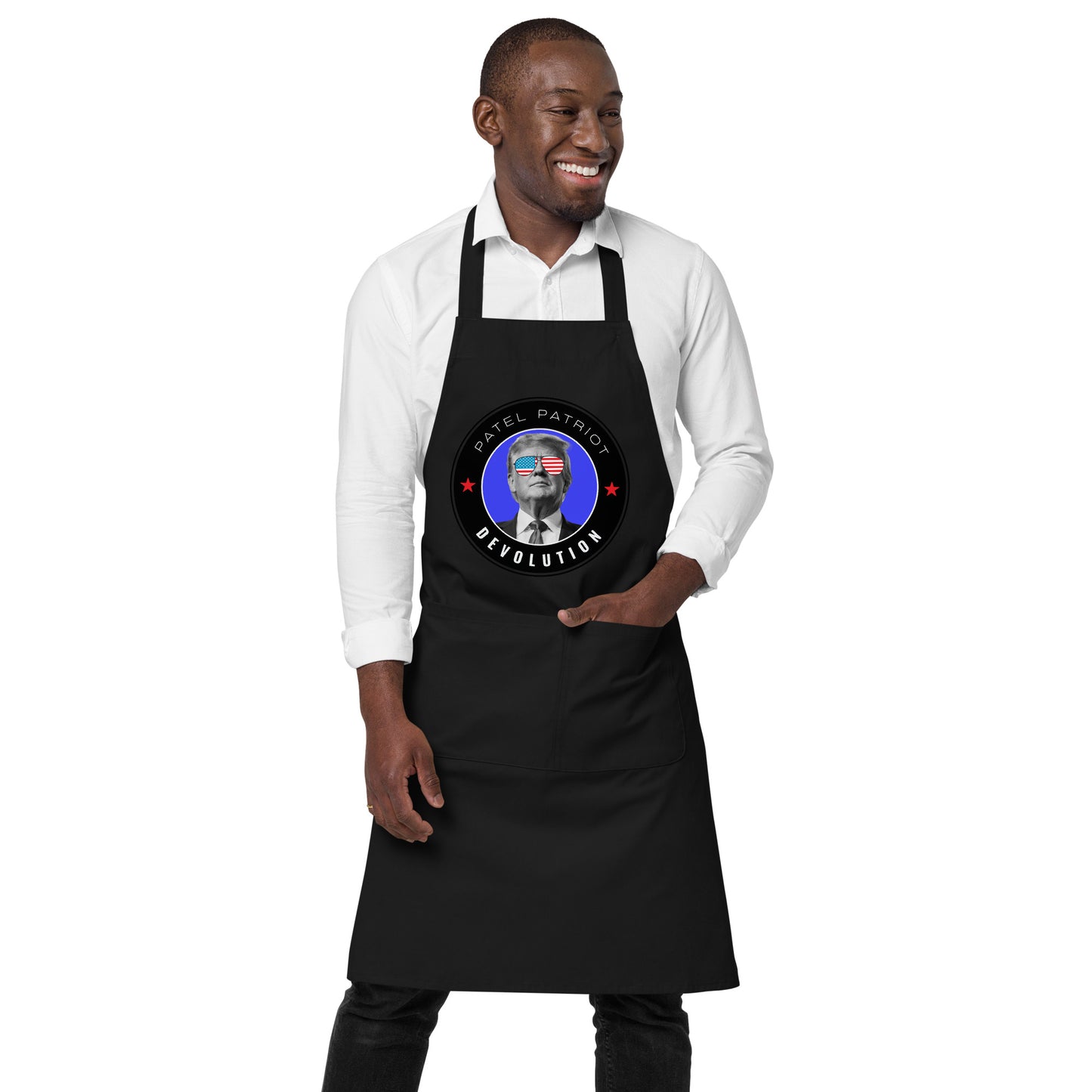 Trump Devolution Organic cotton apron