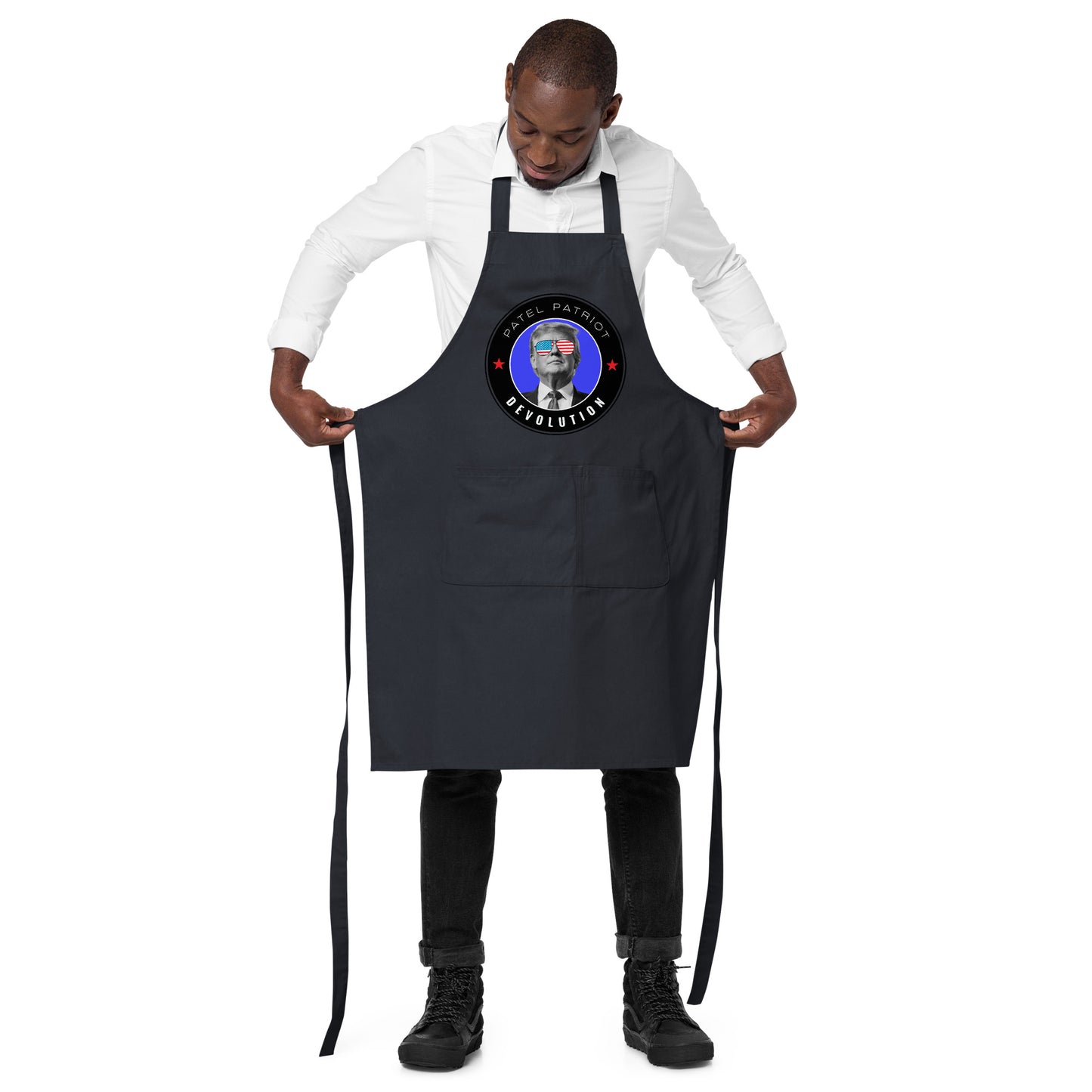 Trump Devolution Organic cotton apron