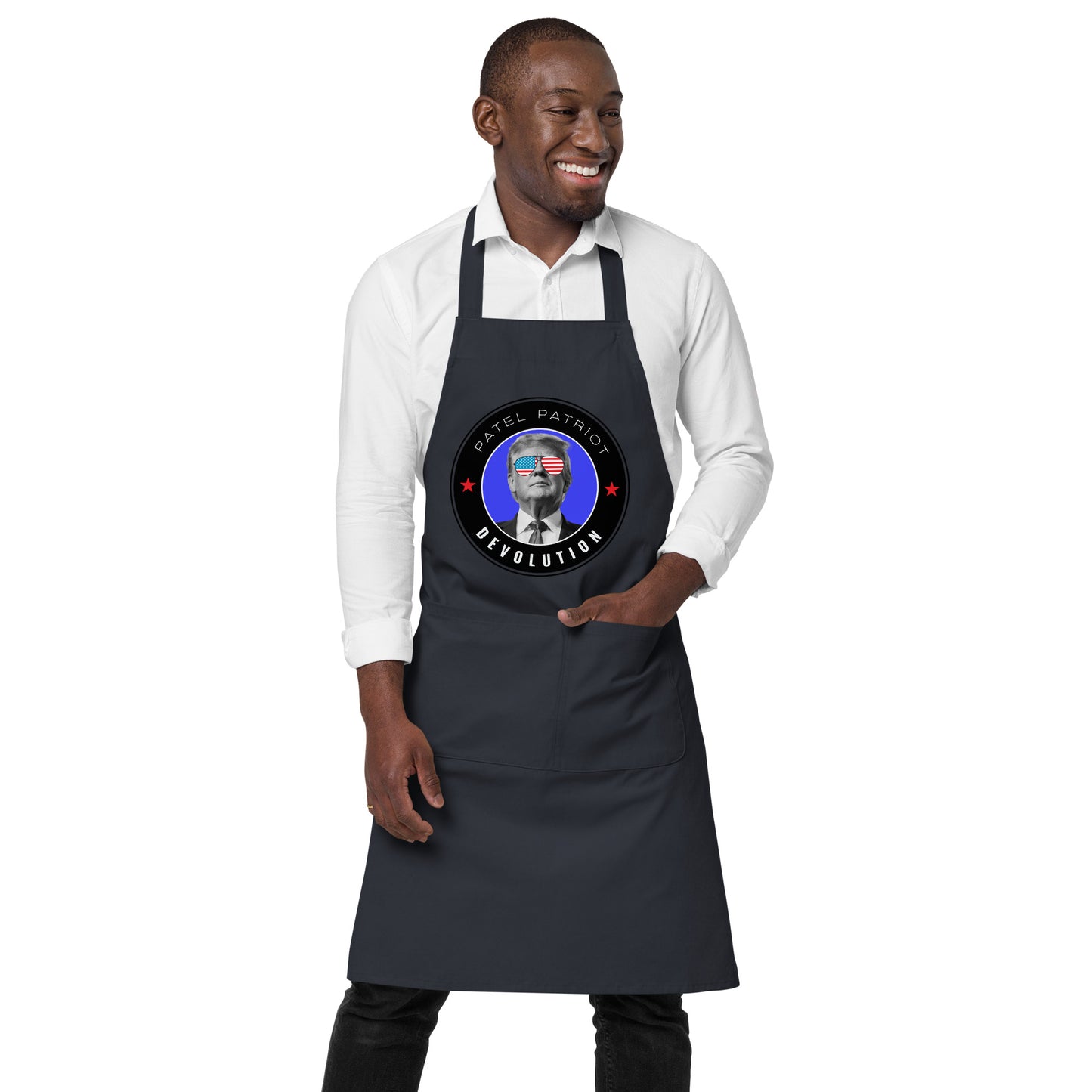 Trump Devolution Organic cotton apron