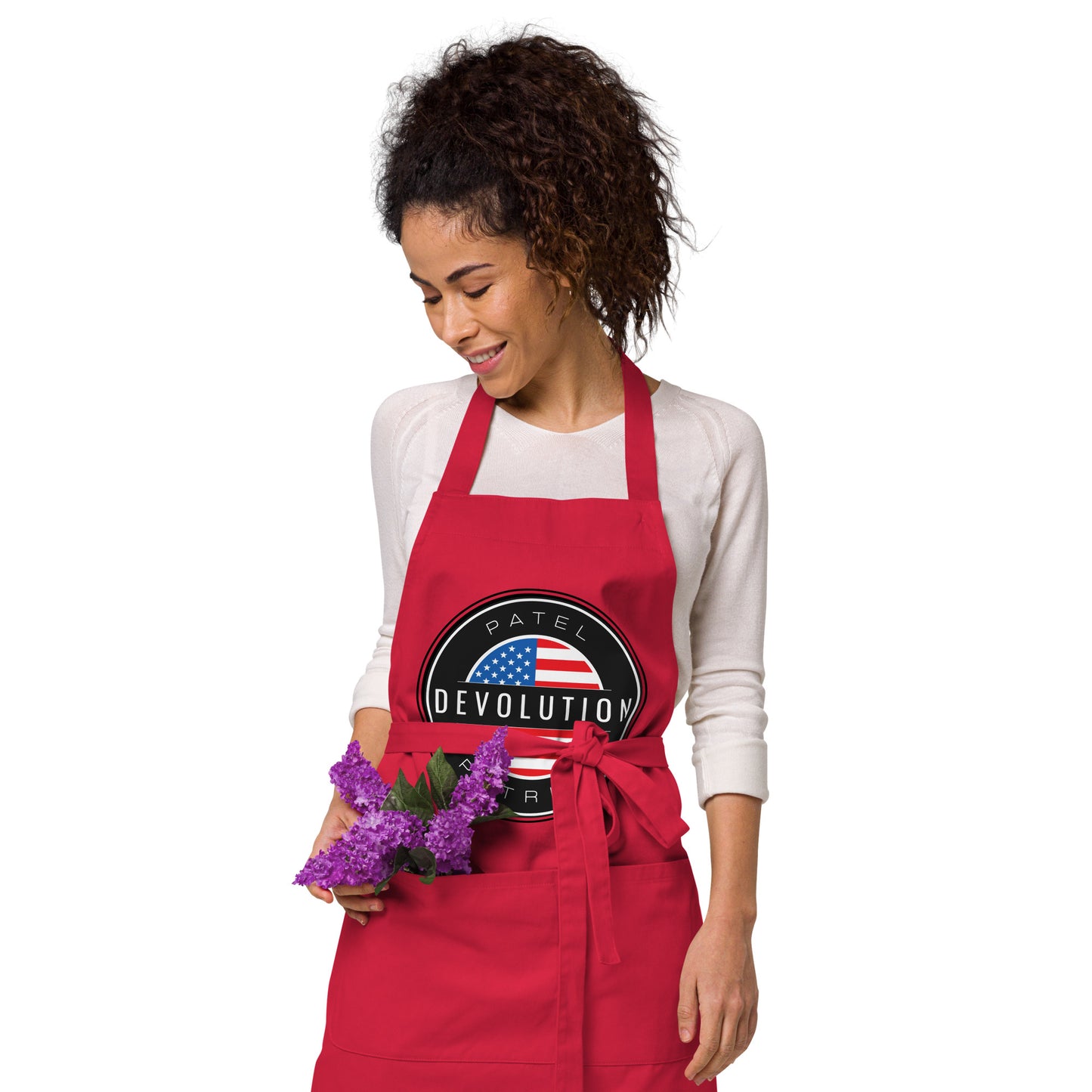 Devolution Circle Organic cotton apron