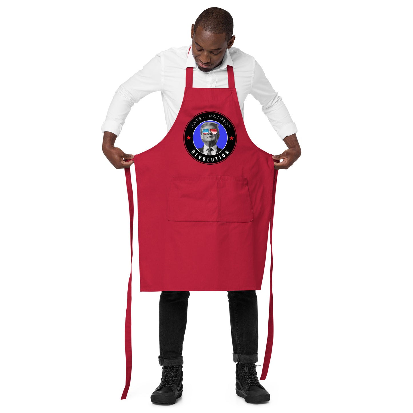 Trump Devolution Organic cotton apron