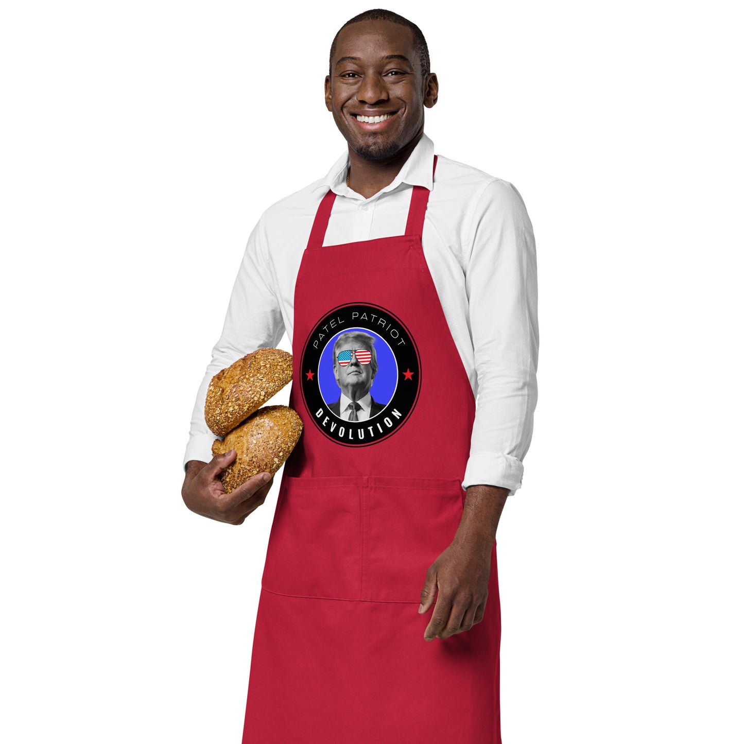 Trump Devolution Organic cotton apron