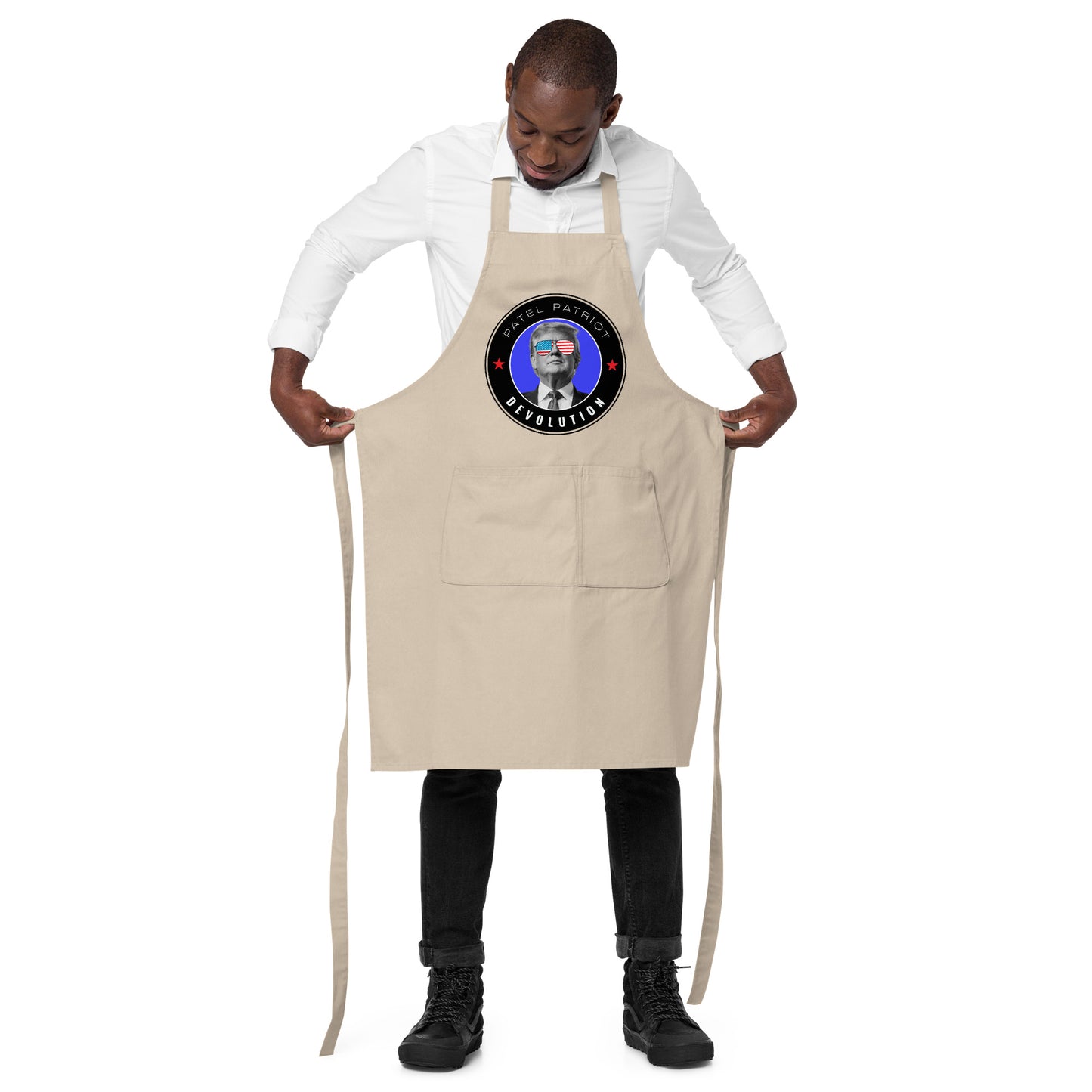 Trump Devolution Organic cotton apron