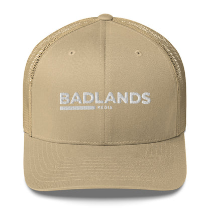 Badlands Trucker Cap with white logo