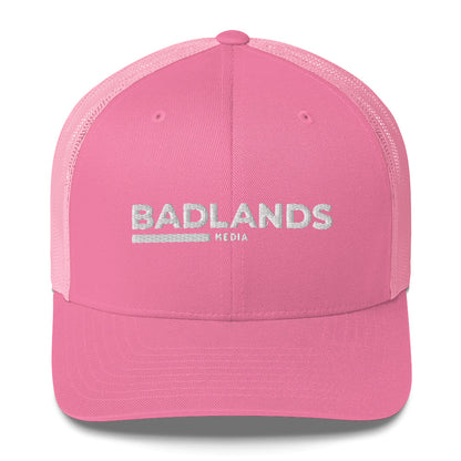 Badlands Trucker Cap with white logo